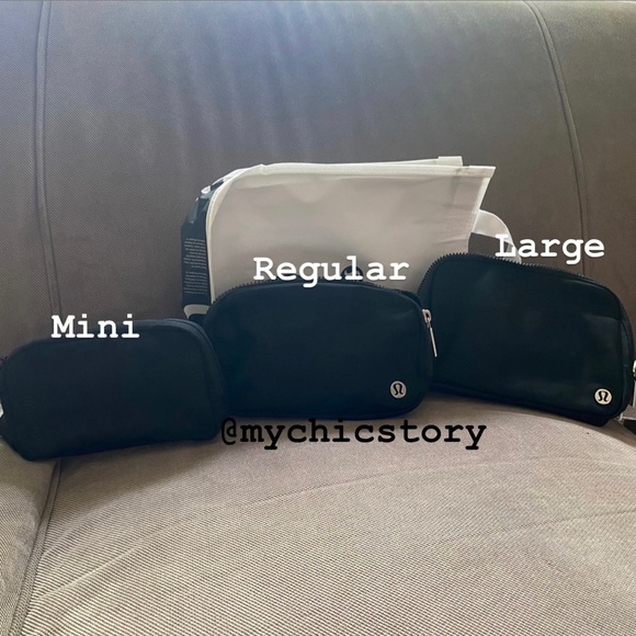 *SOLD* NWT LARGE BLACK Lululemon Everywhere Belt Bag - Picture 8 of 8